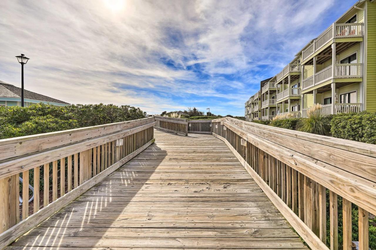 Emerald Isle Condo With Indoor Pool And Beach Access! Bagian luar foto