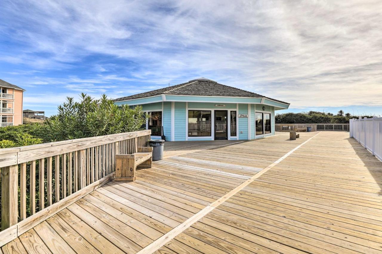 Emerald Isle Condo With Indoor Pool And Beach Access! Bagian luar foto